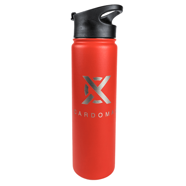 Red Stainless Steel Insulated Ice Shaker - Panda Logo – Panda Supps