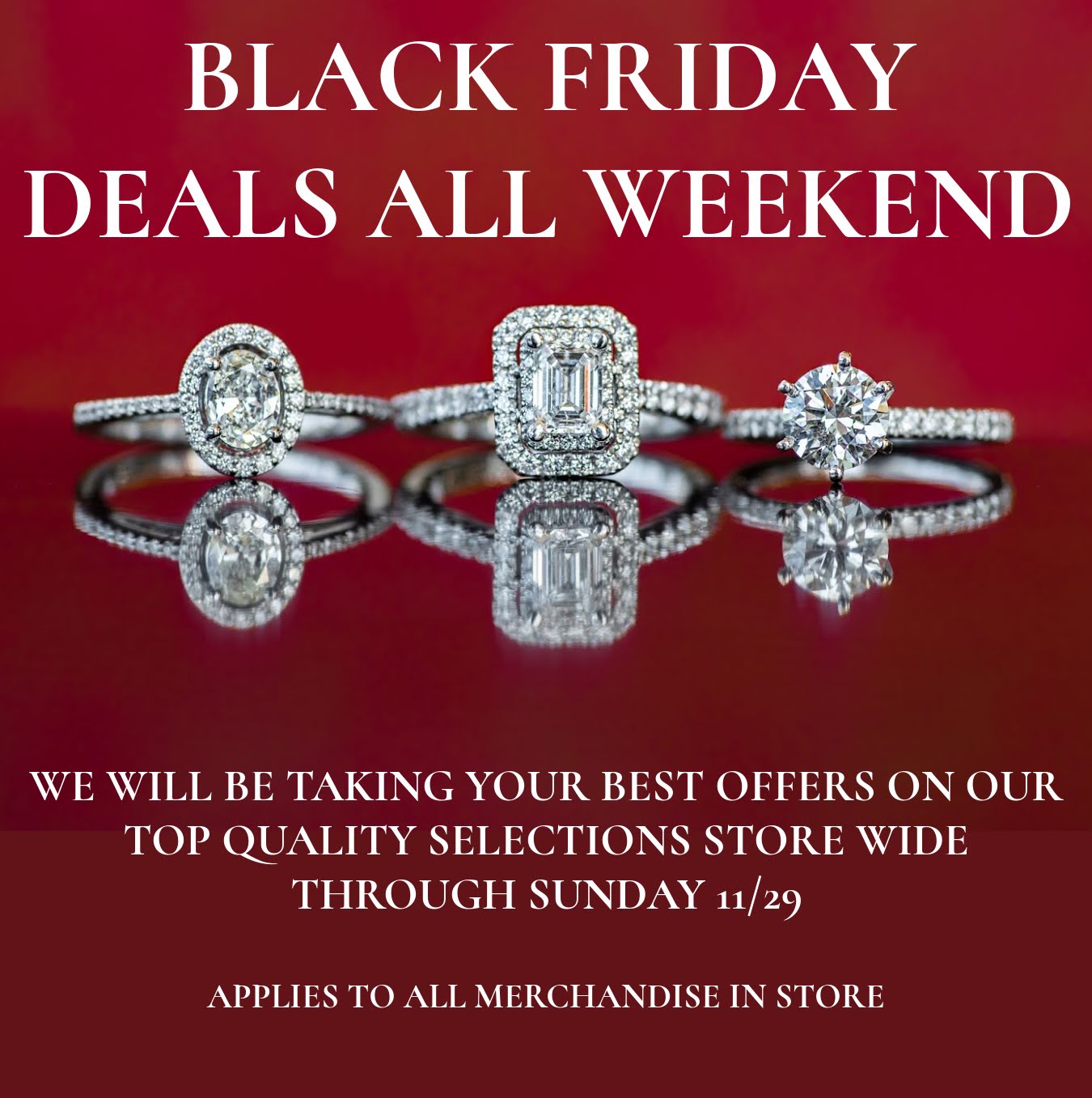 Black Friday Ad for Jewelry Couture