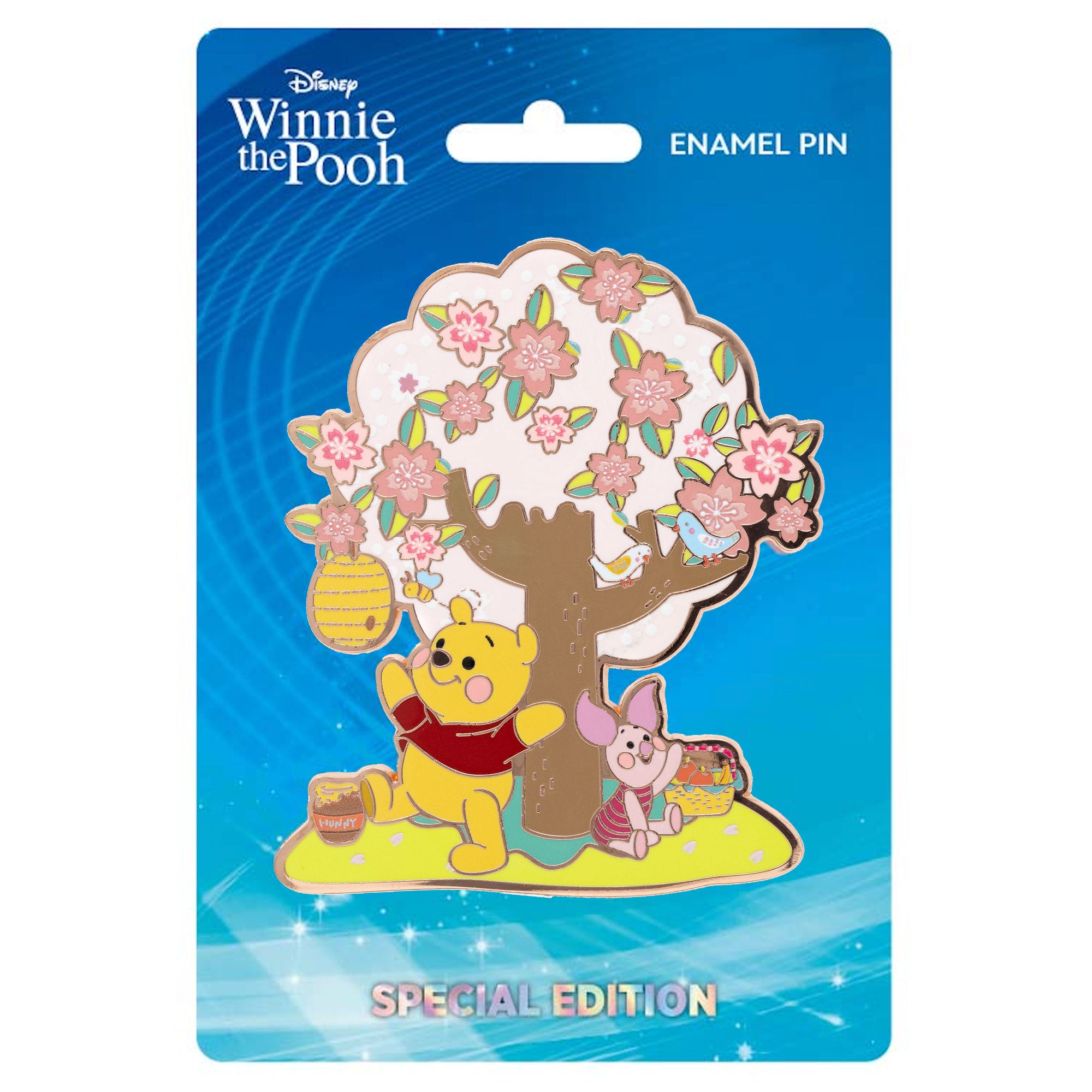 Disney Cherry Blossom Series Winnie the Pooh Honey Tree Collectible Pin Special Edition 300