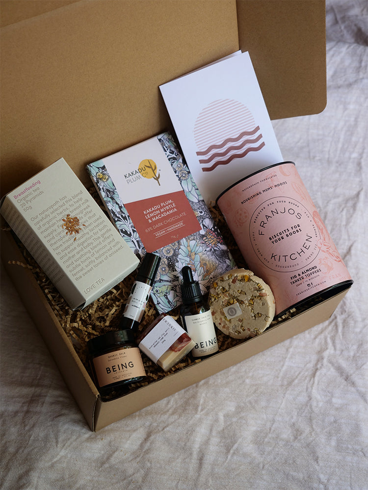 Navy Trader Co Luxe Eco Gift Box For New Mumma