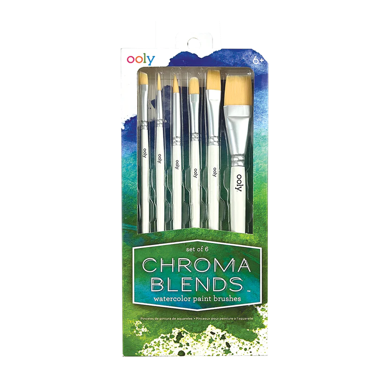 Chroma Blends Circular Watercolor Paper - Ooly (was International Arrivals)