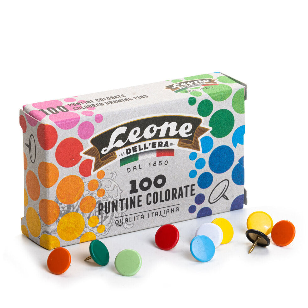 Leone dell'Era} Pushpins :: Assorted Colors :: Box of 100 – Ellington &  French