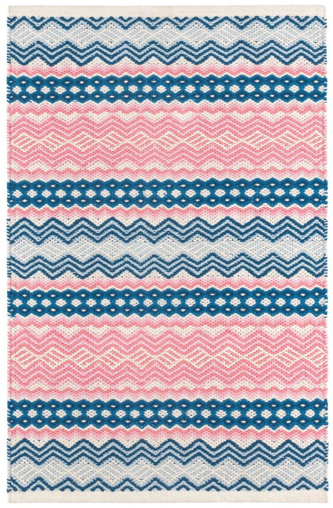 Dash & Albert} Indoor/Outdoor Rug :: 2x3 :: Seed Stitch Stripe Spring –  Ellington & French