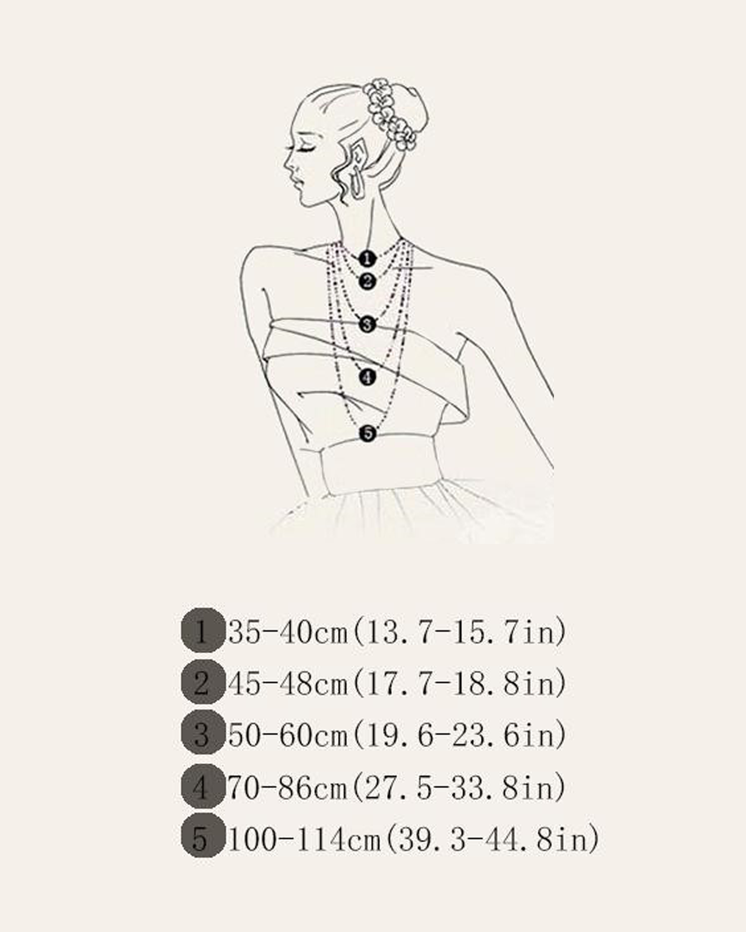 Necklace Size Chart