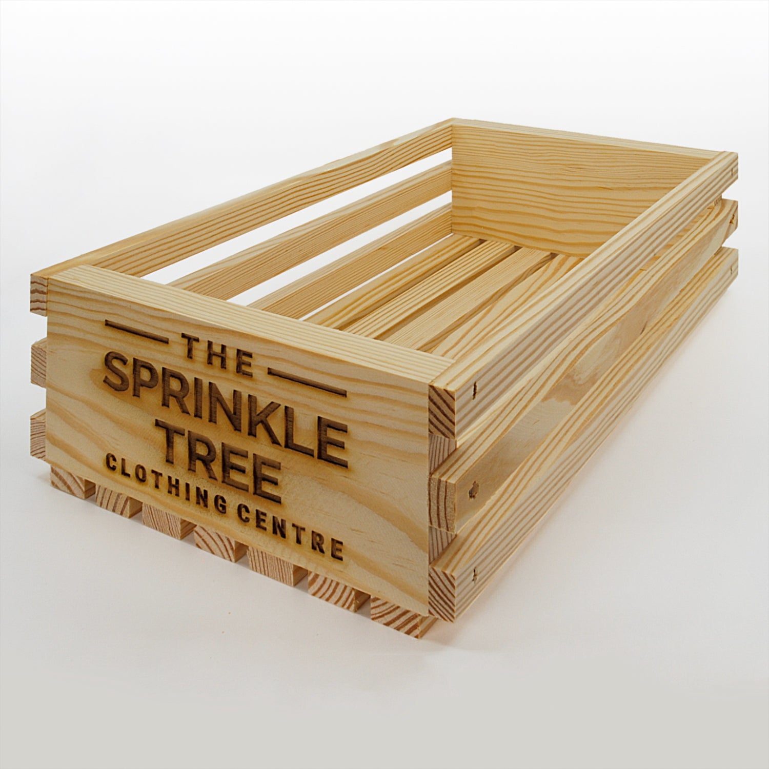 Personalized Wood Crates - North Rustic Design