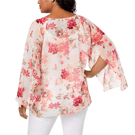 Bereiken ongeluk doel Calvin Klein Printed Kimono-Sleeve Blouse – Africdeals