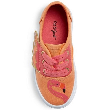 Cat \u0026 Jack Girls' Mel Flamingo Lace Up 