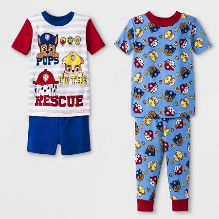 paw patrol baby pajamas