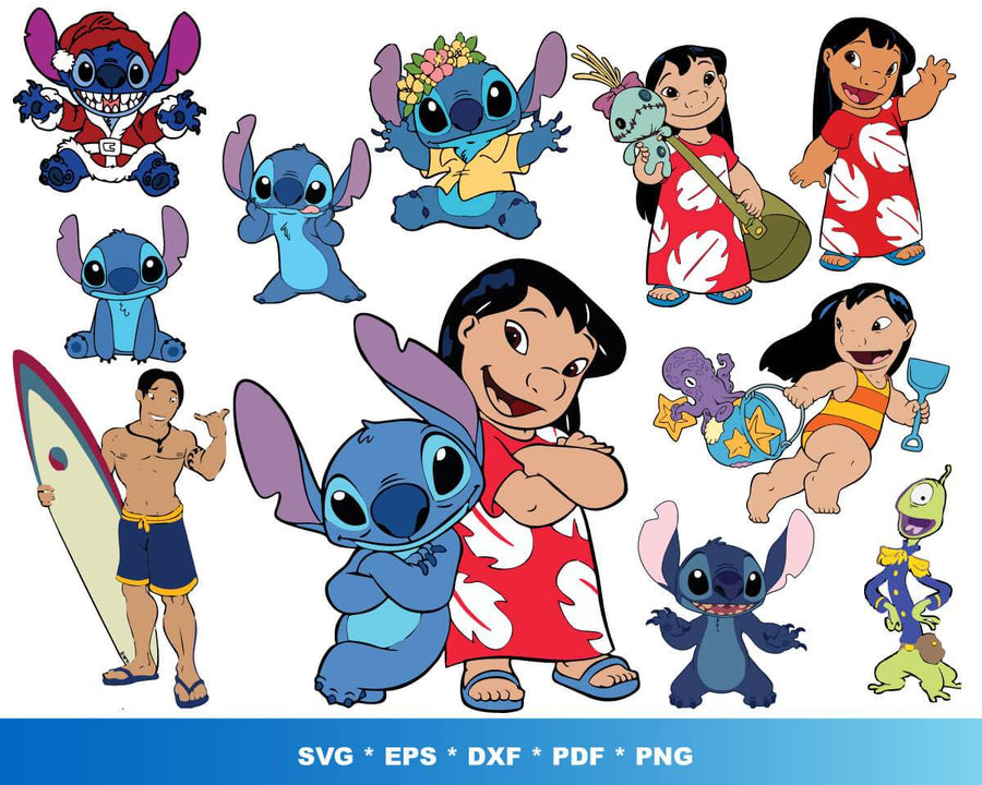 Free Free 165 Outline Disney Stitch Svg SVG PNG EPS DXF File