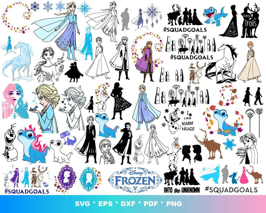 Download 7000+ Disney Princess Bundle Svg, Eps, Dxf, Png - Honey SVG