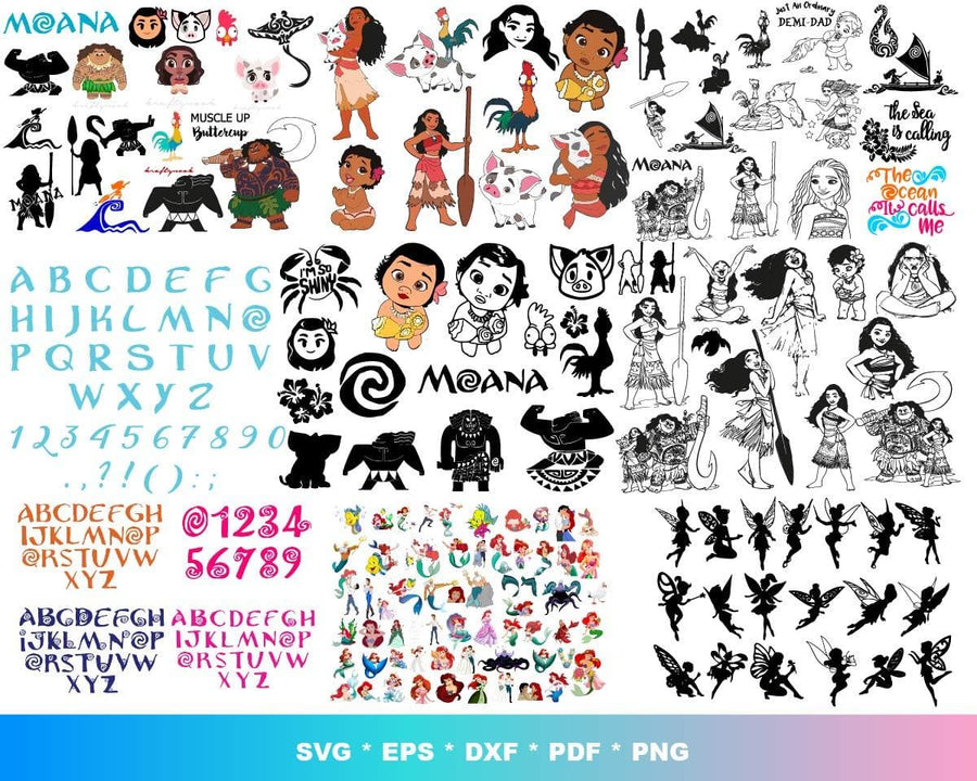 Free Free 317 Disney Princess Svg Bundle SVG PNG EPS DXF File