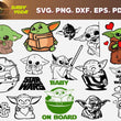 Download Baby Yoda SVG Bundle. Includes cuttable and printable high ...