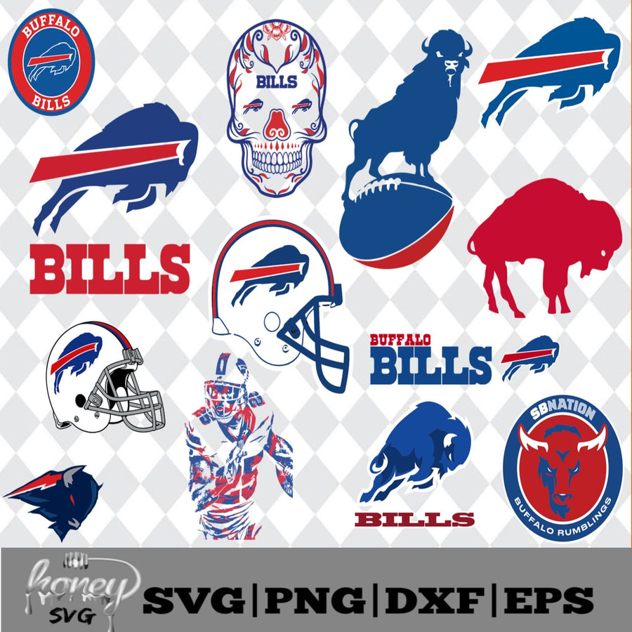 Download Buffalo Bills NFL Svg, Png, Eps, Dxf - Honey SVG