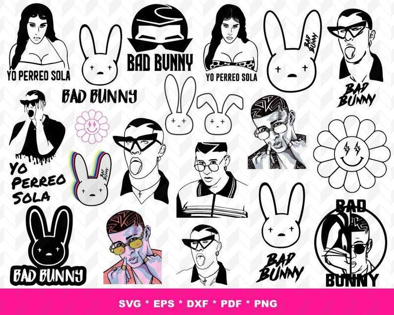 Free Free Bad Bunny Lv Svg 664 SVG PNG EPS DXF File