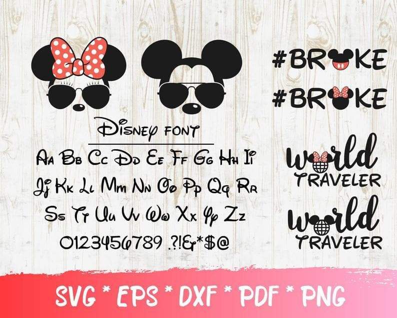Download 300+ Disney Vacation Bundle Svg, Dxf, Png, Eps - Honey SVG
