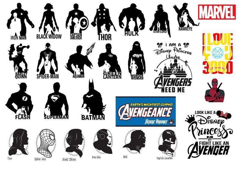 Download 1500 Marvel Bundle Svg Eps Dxf Png Honey Svg