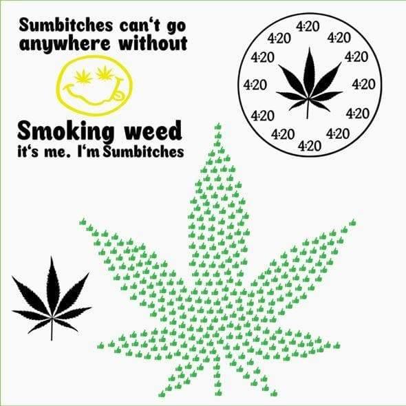 Download Weed SVG Bundle, SVG Format Only - Honey SVG