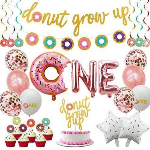 Cake Smash Donut First Birthday Party Decoration Kit – The Smash Cake