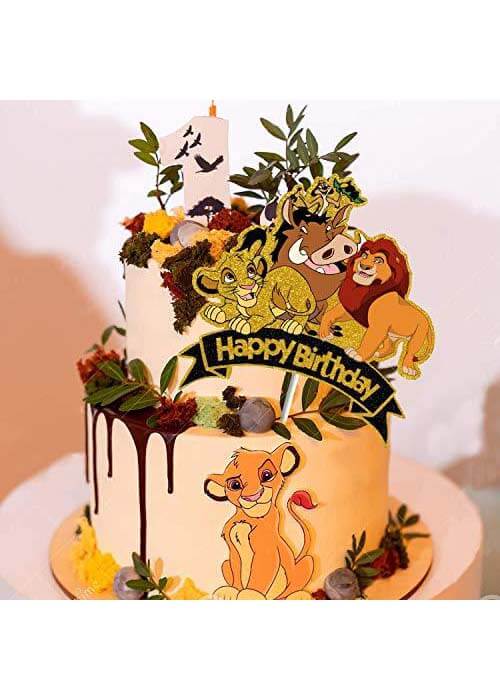 Cake Smash The Lion King Happy Birthday Cake Topper The Smash Cake