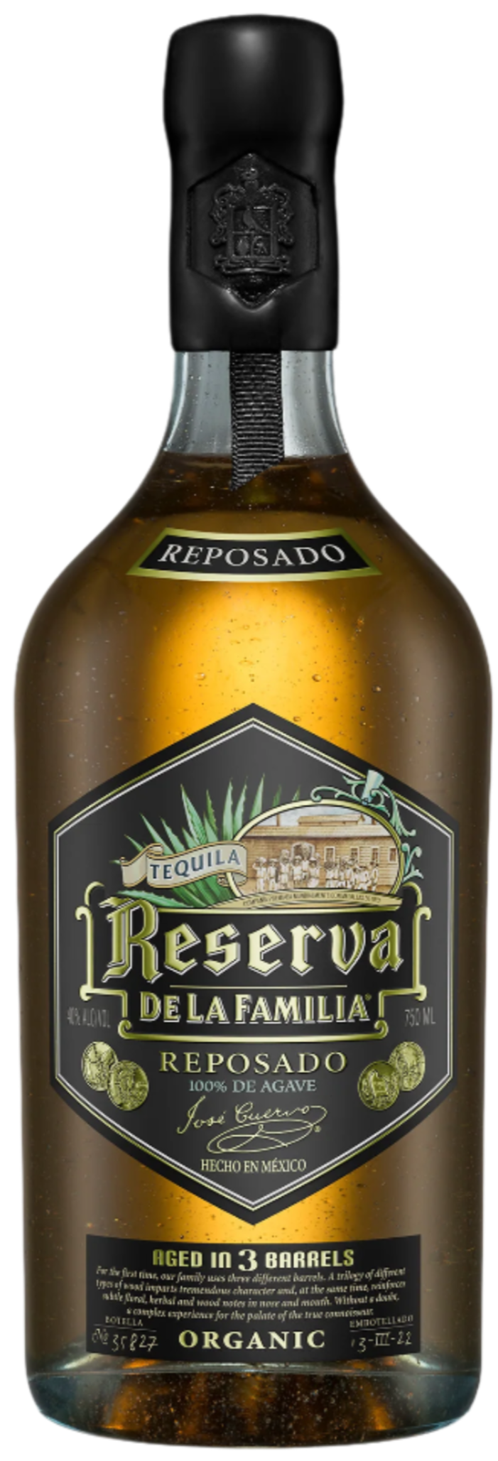 JOSE CUERVO DE LA FAMILIA TEQUILA REPOSADO RESERVA 750ML
