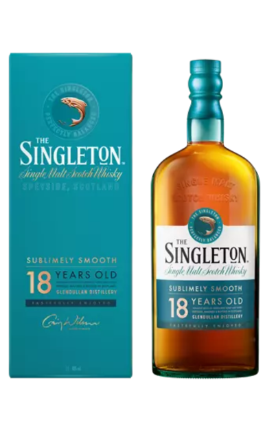 SINGLETON SCOTCH SINGLE MALT GLENDULLAN DISTILLERY 18YR 750ML