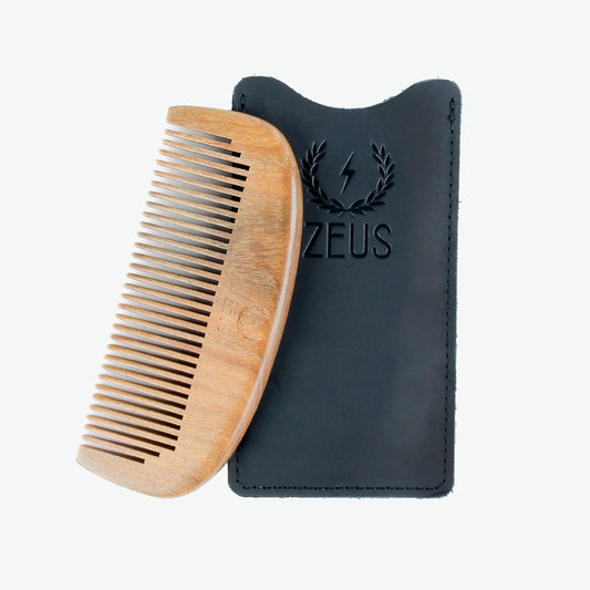 Texas Redbud Wood Comb — The Bearded Savant
