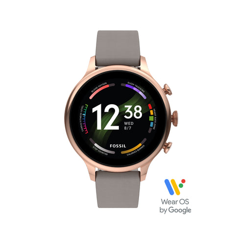 Fossil Gen 6 Smartwatch Black Silicone FTW4061 – Fossil Malaysia