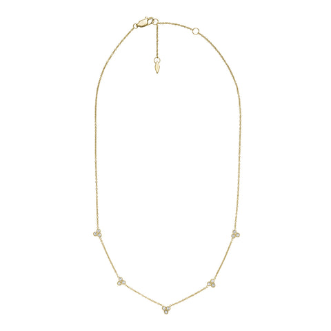 Drew Gold-Tone Stainless Steel Chain Necklace – Fossil Malaysia