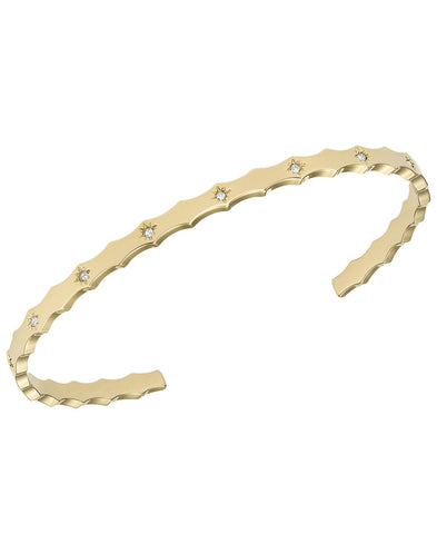 Fossil Heritage D-Link Glitz Gold-Tone Stainless Steel Chain