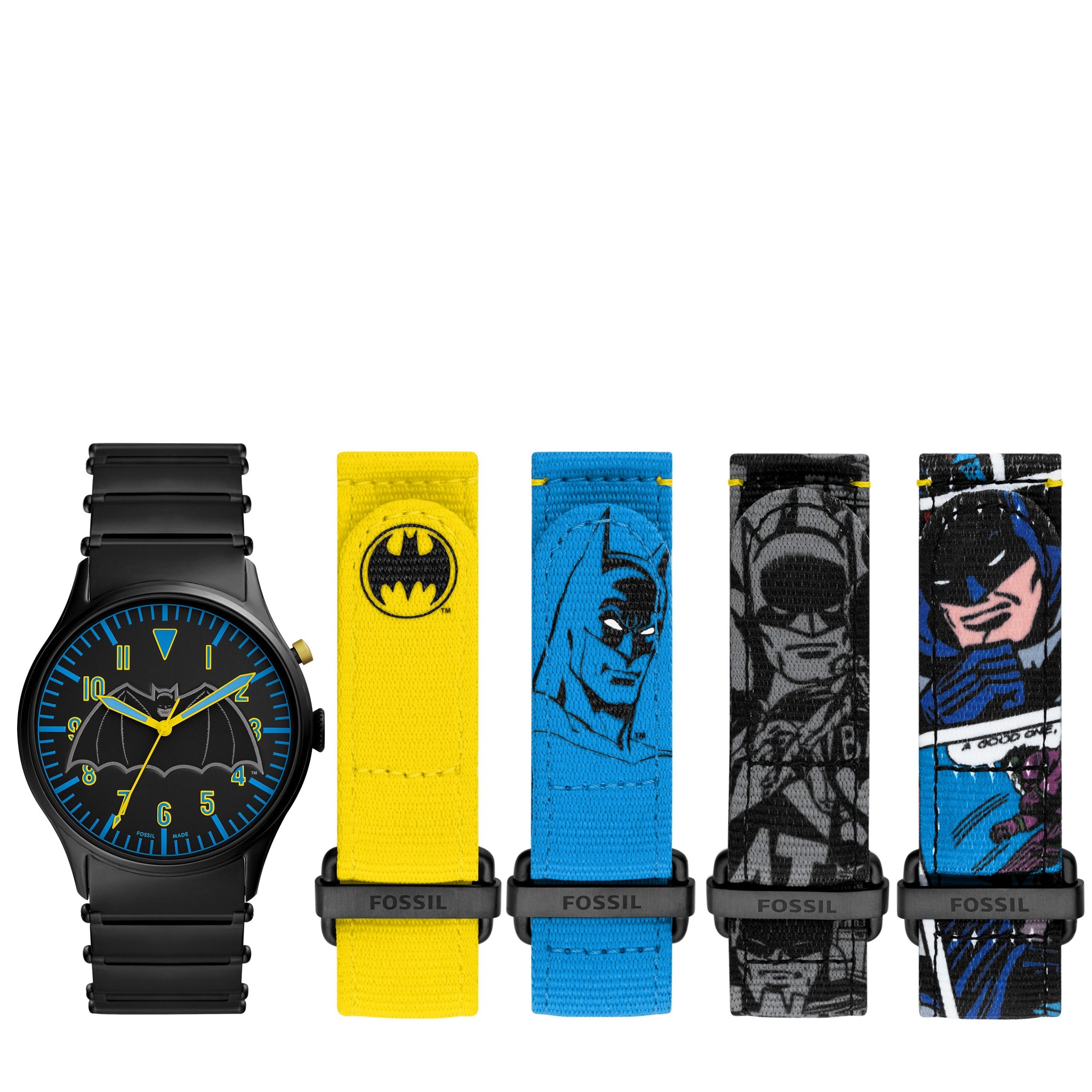 Limited Edition Batman™ Legacy LED Black Stainless Steel Watch Set – Fossil  Malaysia