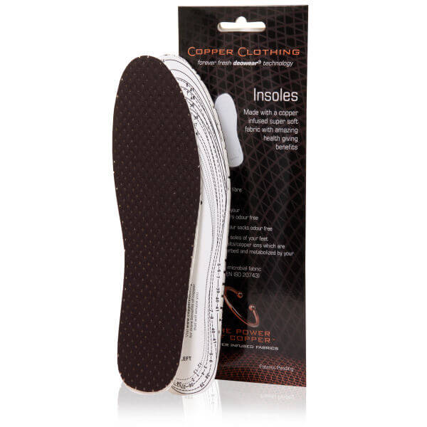 copper insoles for shoes