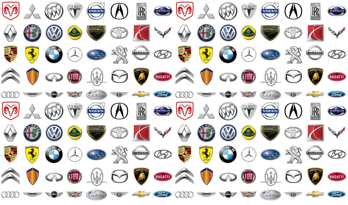 List of Car Brands Logos Decal Sets – www.restartcar.eu