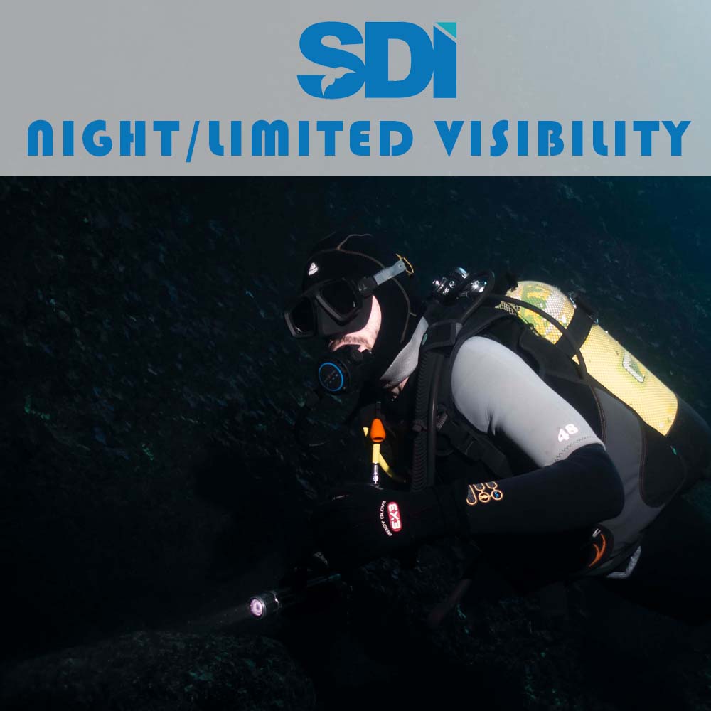 SDI Night/Limited Visibility Specialty Course | NDS Malta – New Dimension  Scuba