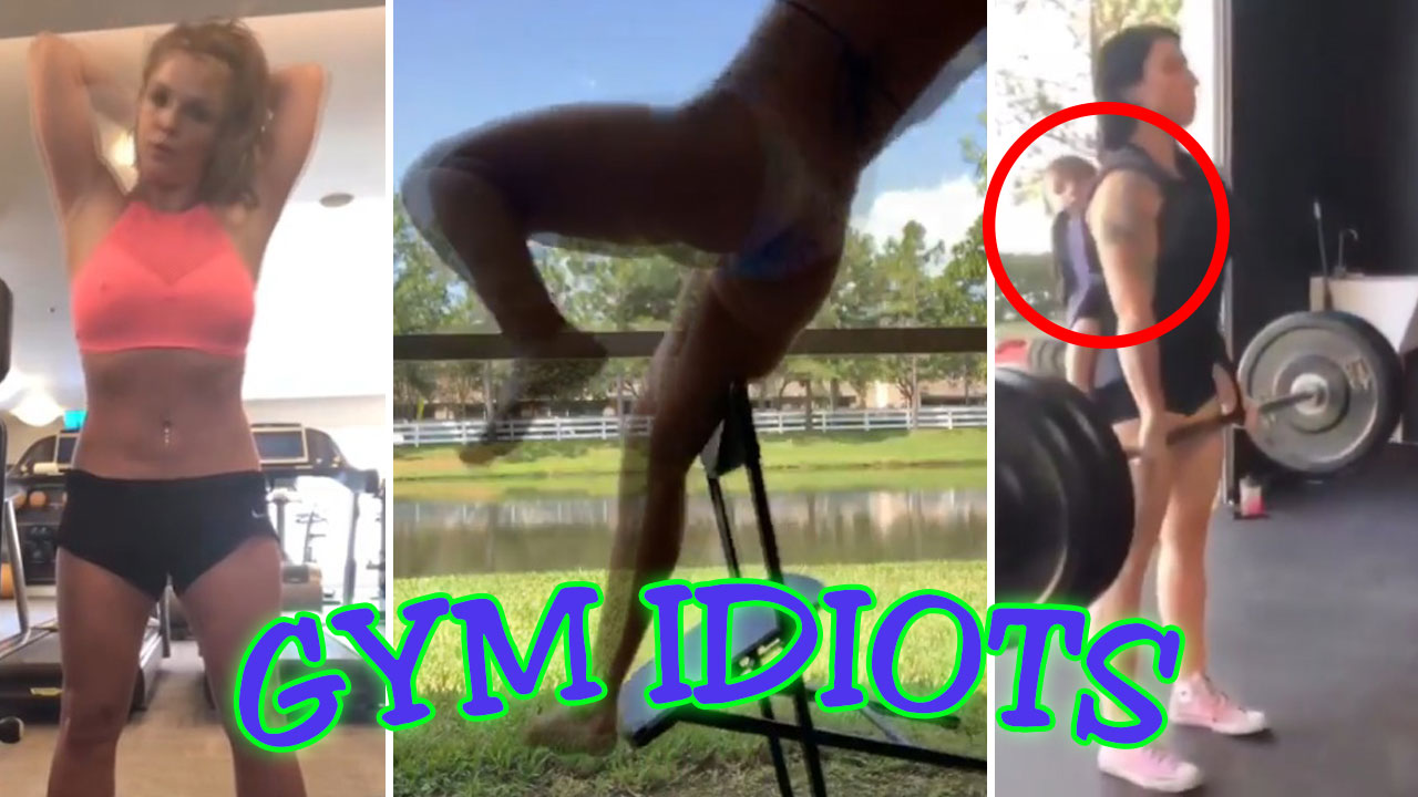 Gym Idiots - Brad Castleberry's Cheat Curls & Samson Fletcher's Cheat Bench  Press 