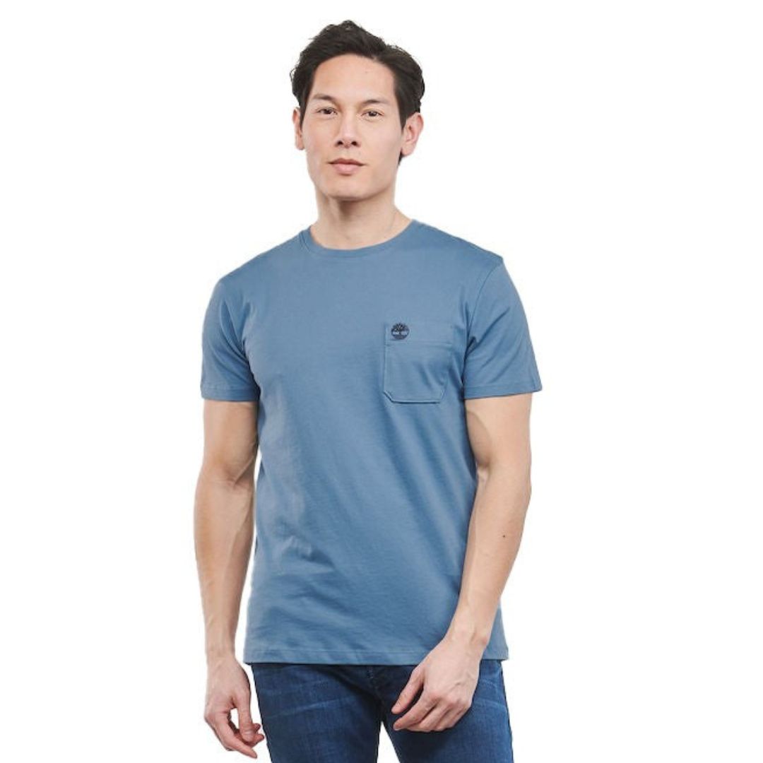 Dunstan Pocket Men T-shirt Timberland Slim River