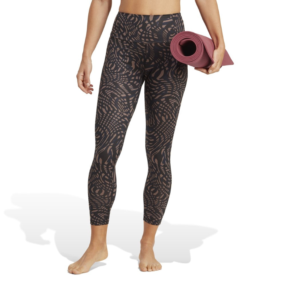 adidas Tailored HIIT Training 7/8 Leggings - Brown, Women's Training