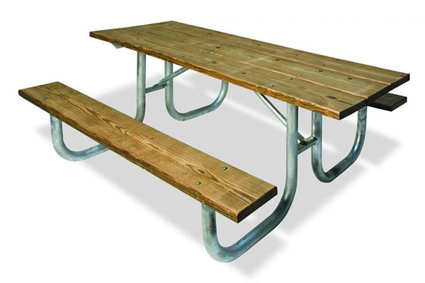 Natural Extra Heavy-Duty ADA Accessible Rectangular Table