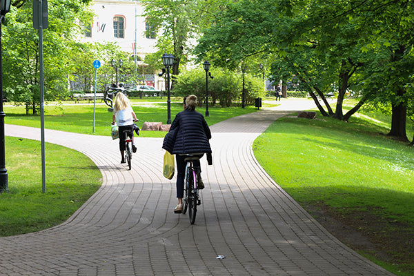 Walking and cycling path