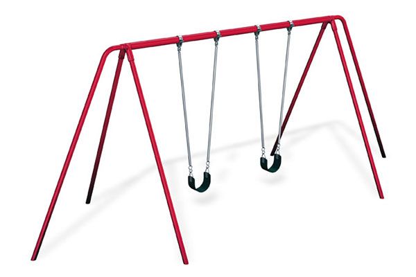 10' High 3 1/2” Galvanized Tripod Swing
