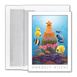 Coral Reef Tree Christmas Cards