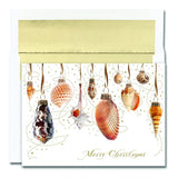 Seashell Ornaments Christmas Cards