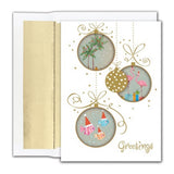 Tropical Ornaments Christmas Cards