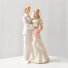 Lesbian Wedding Cake Top - 7 Inches Tall