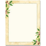 christmas letterhead stationery