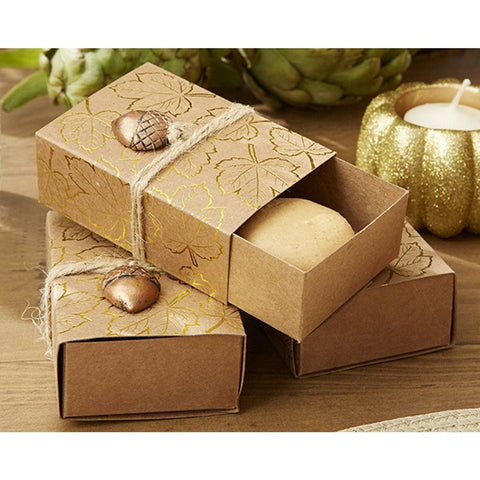 Fall Themed Favor Boxes