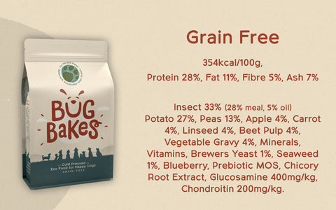 grain-free dog food pack