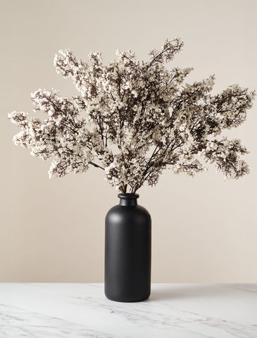 winter berries in vase