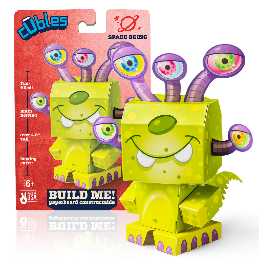  Cubles Pop, Fold, Build, Play - Create a Fun Durable