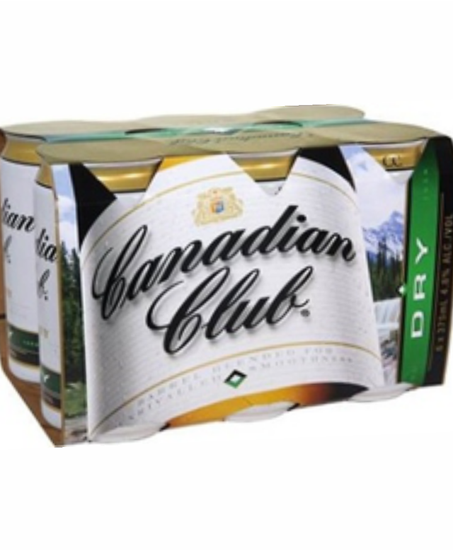 Canadian Club & Dry 6 Pack – Wines & Ales