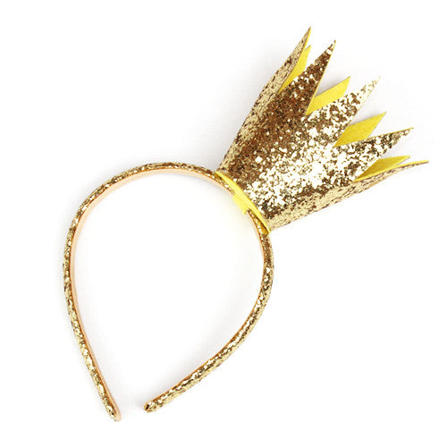 Gold Crown Headband - Via Blossom